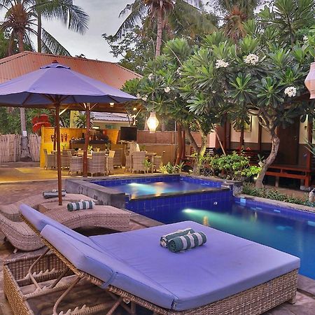 Sari Gili Bungalow Gili Air Esterno foto