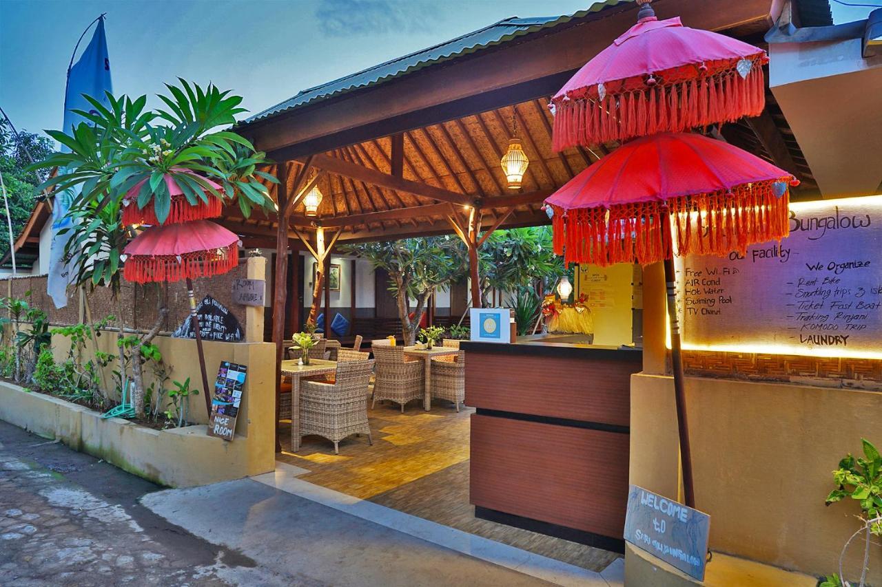 Sari Gili Bungalow Gili Air Esterno foto