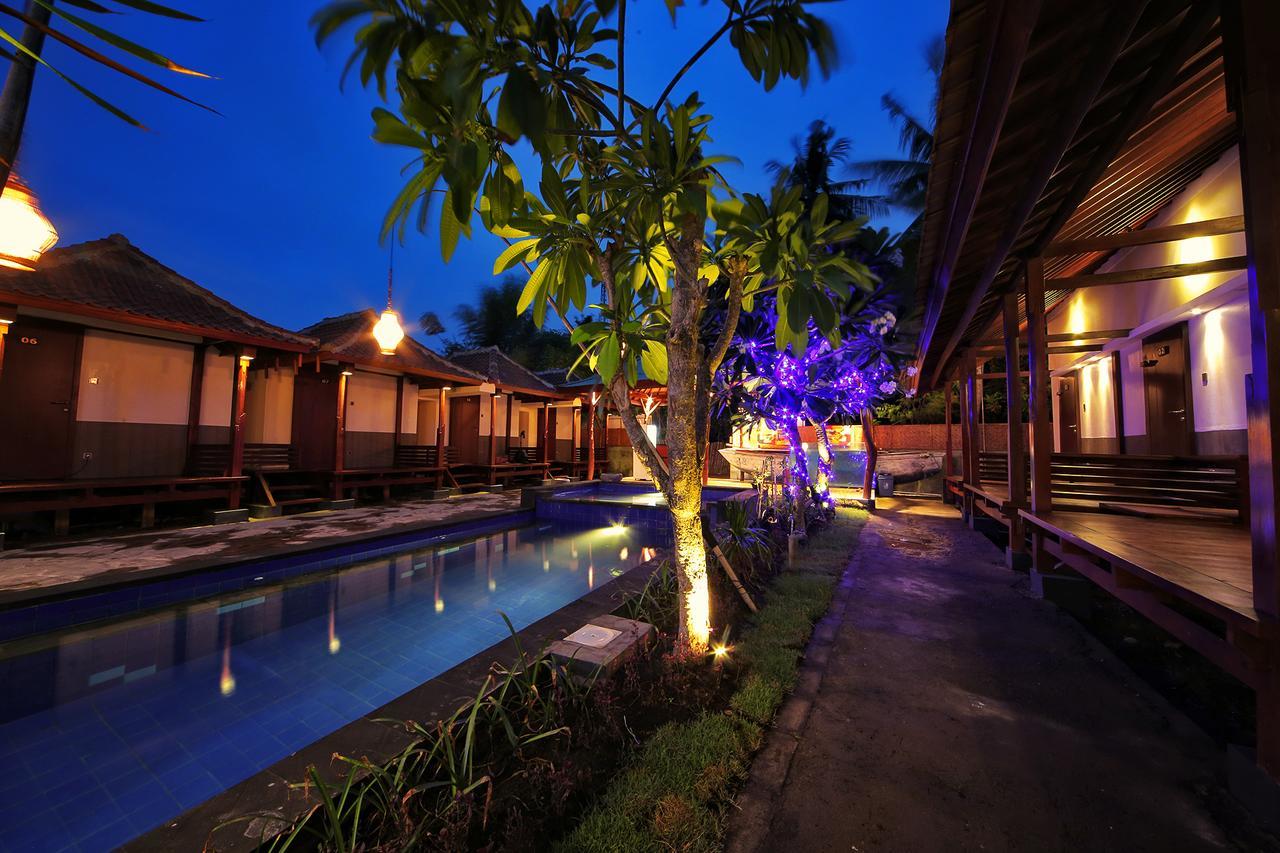 Sari Gili Bungalow Gili Air Esterno foto