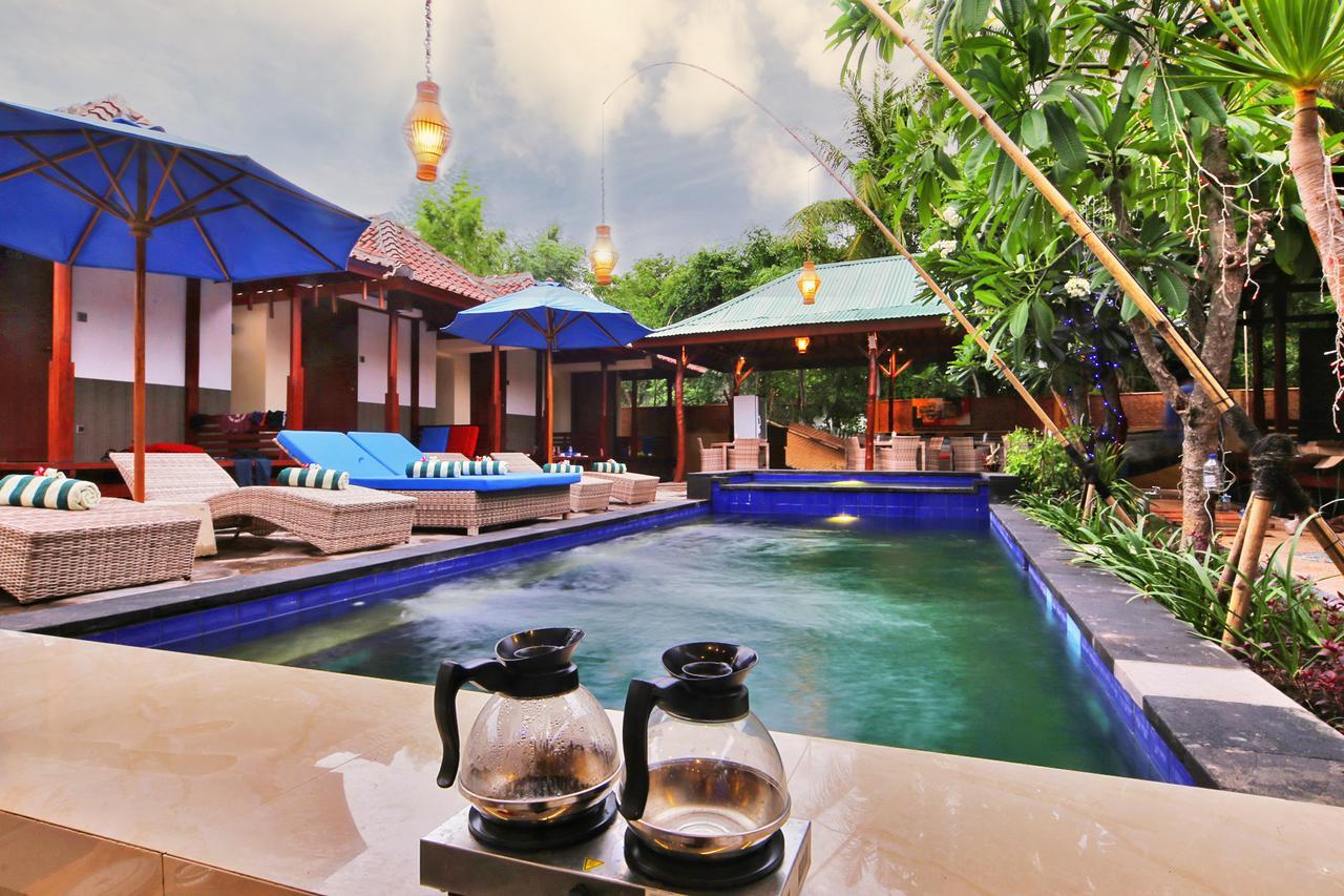 Sari Gili Bungalow Gili Air Esterno foto