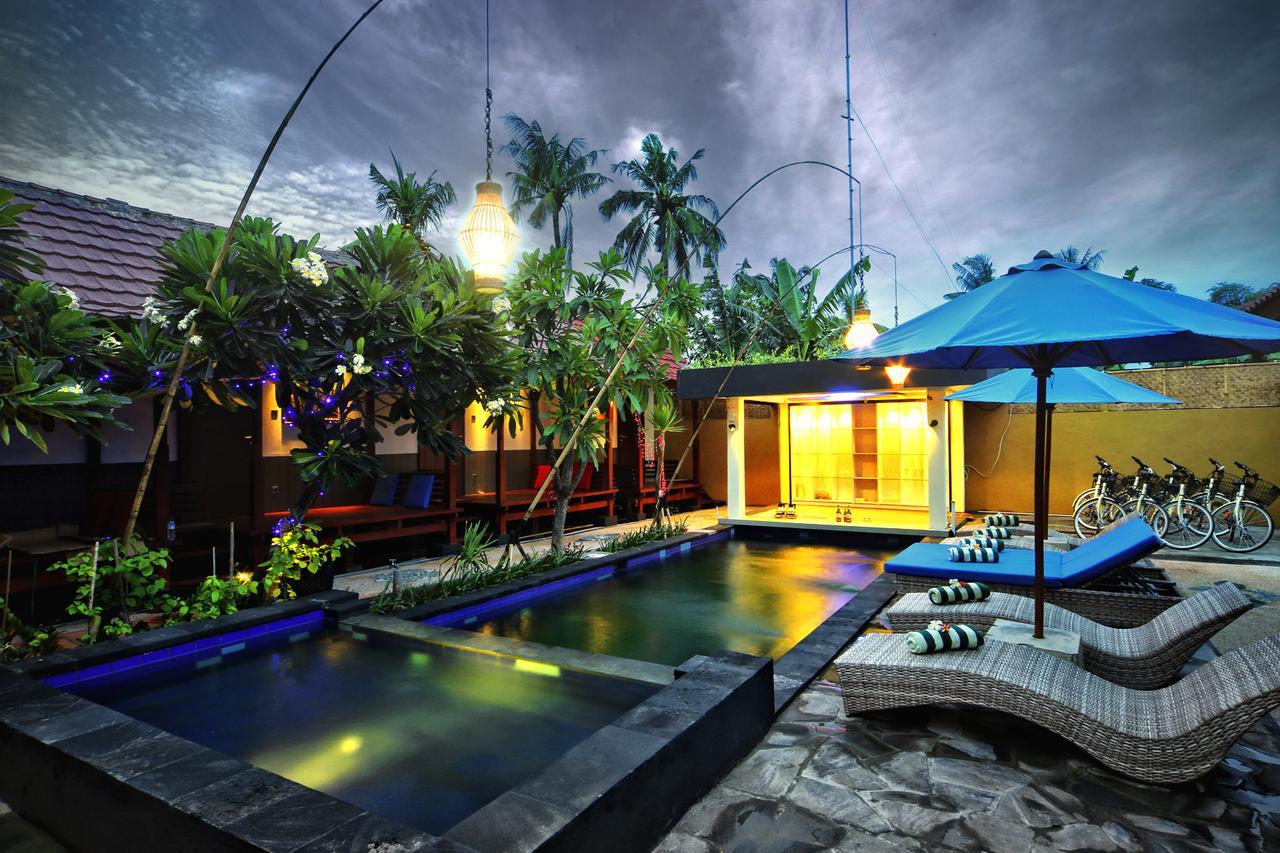 Sari Gili Bungalow Gili Air Esterno foto