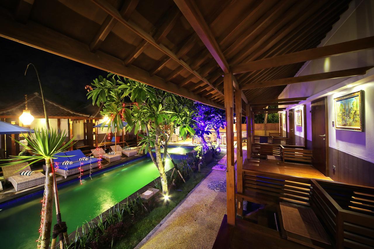 Sari Gili Bungalow Gili Air Esterno foto