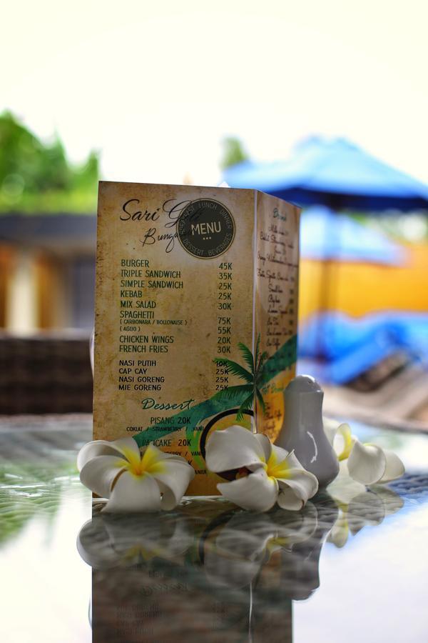 Sari Gili Bungalow Gili Air Esterno foto