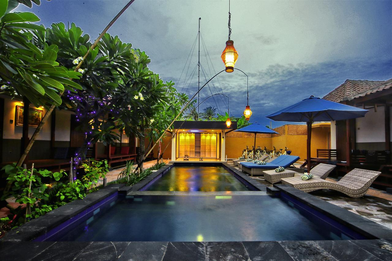 Sari Gili Bungalow Gili Air Esterno foto