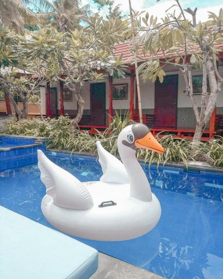 Sari Gili Bungalow Gili Air Esterno foto